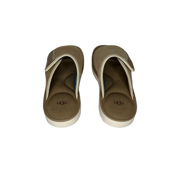 UGG Men’s Goldencoast Slide Sand Santorini Slippers Sanda - Picture 8 of 14